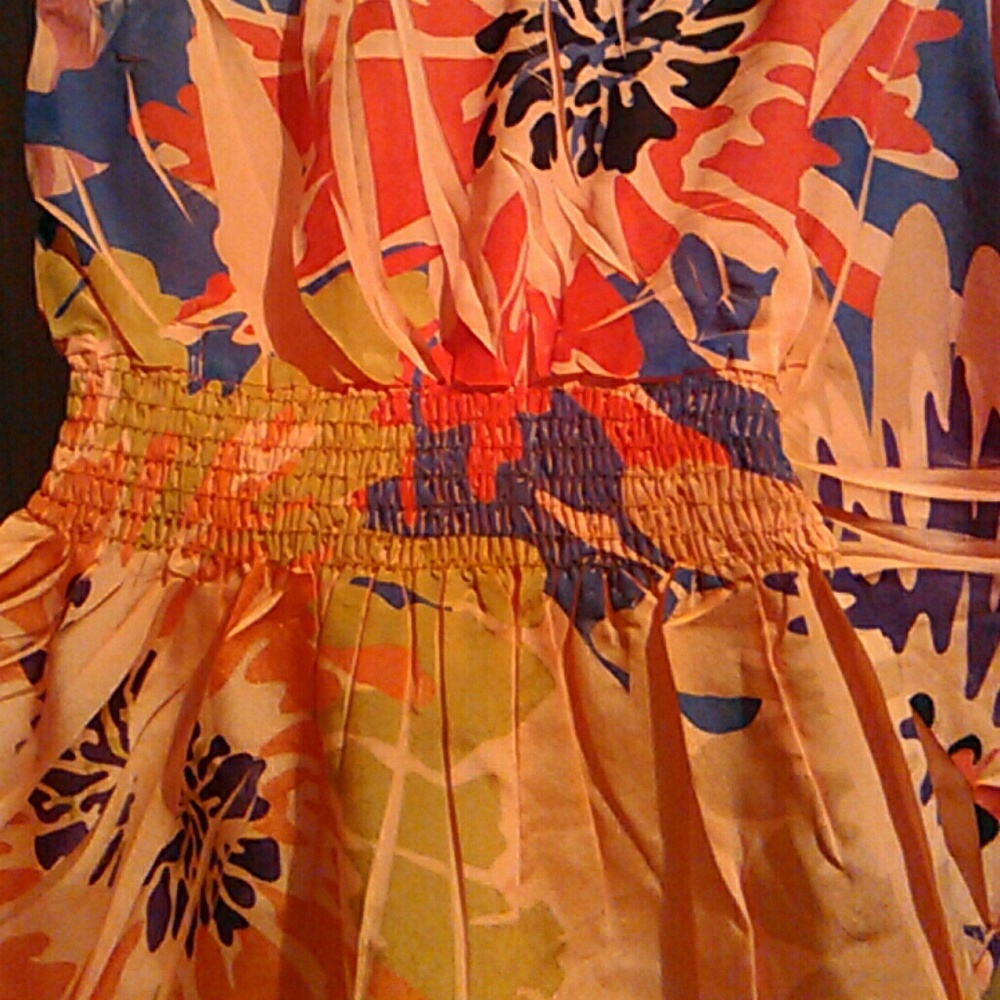 Misope cold shoulder silky blouse - Picture 3 of 6